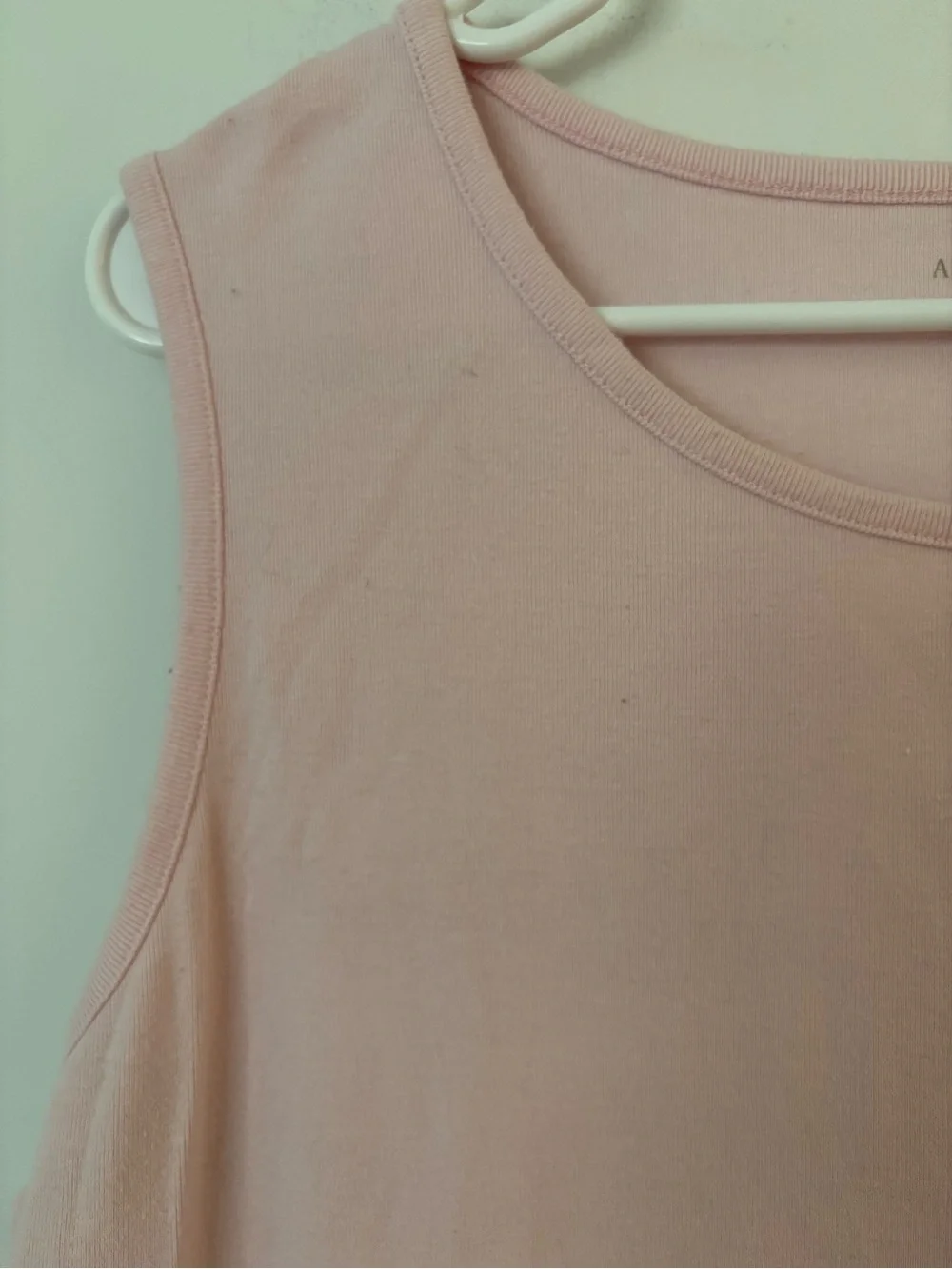 appleseed’s vintage 90s pastel pink pajama loungewear coquette tank top 🤍